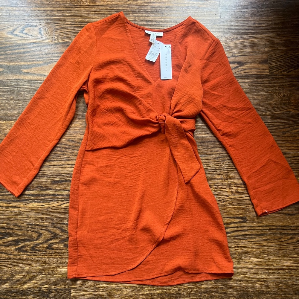 Topshop Wrap-Around Dress